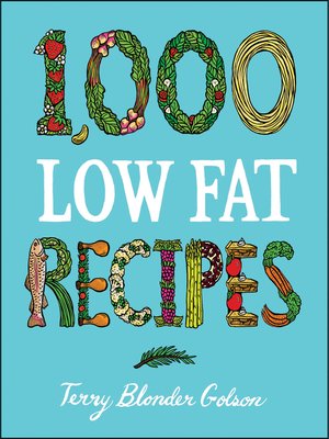 cover image of 1,000 Lowfat Recipes